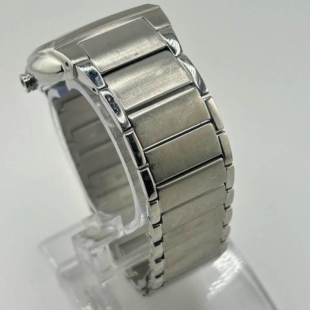 DKNY Silver and Black mens watch #610